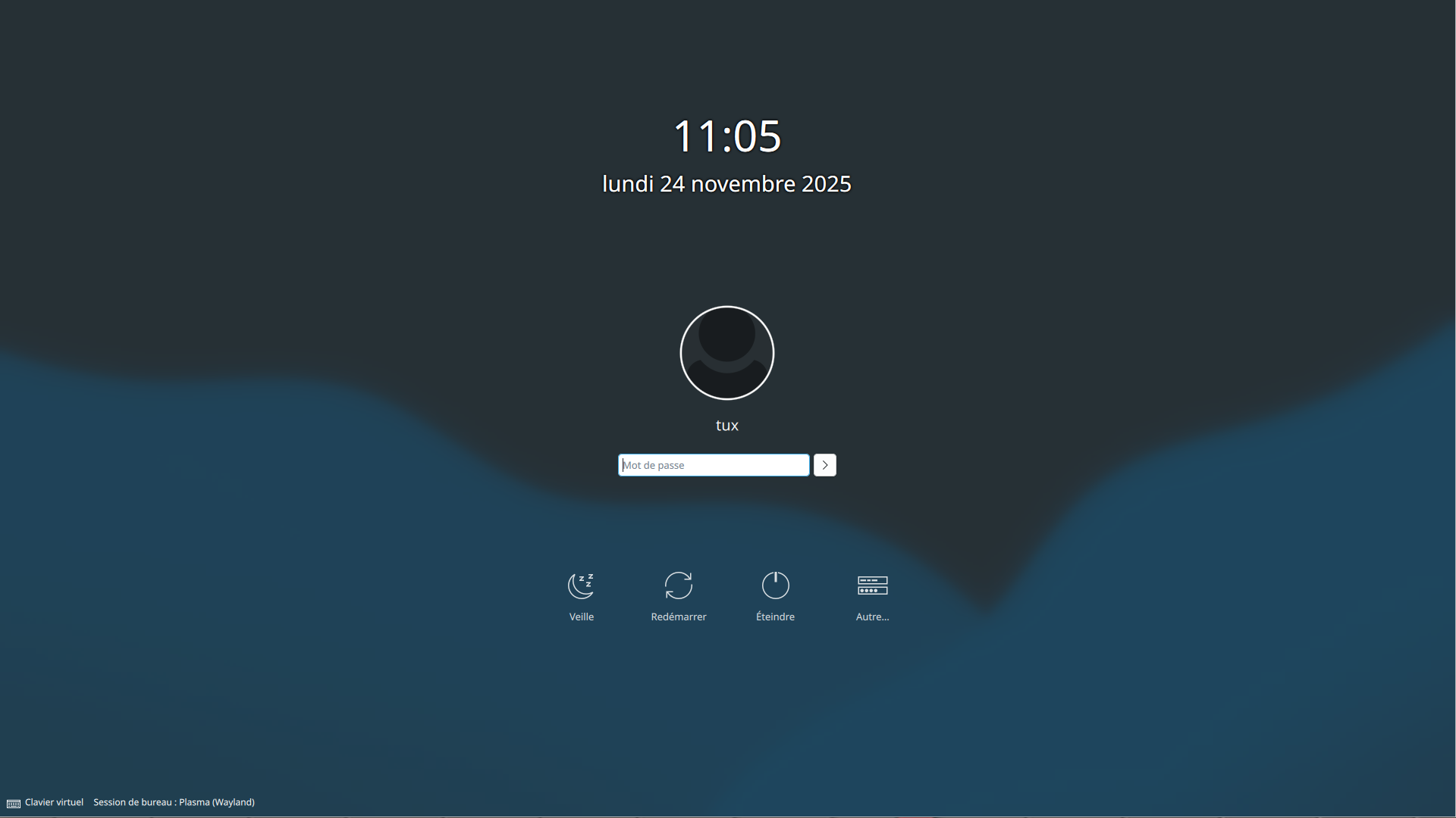 Ouverture/fermeture session
